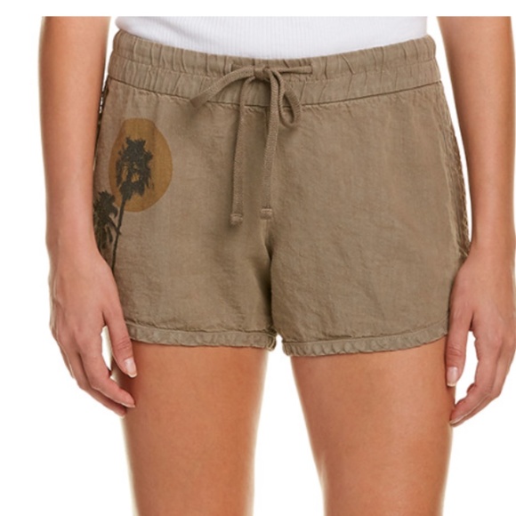 James Perse Pants - James Perse Linen Dolphin Short